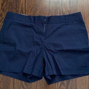 J. Crew 5” Navy Chino Shorts